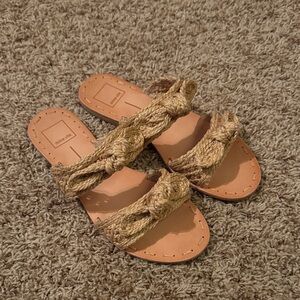 Dolce Vita Tan Rope Sandals